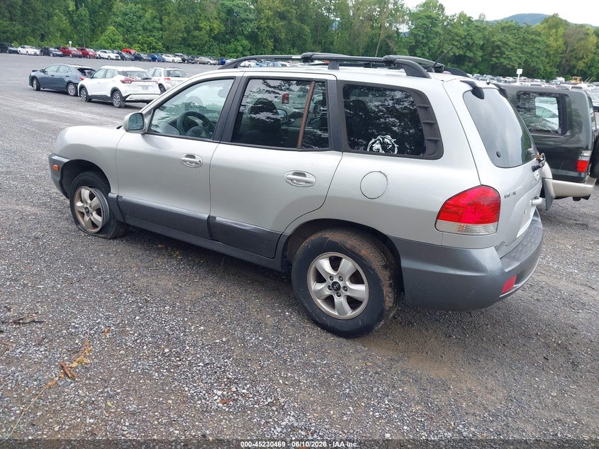 2006 Hyundai Santa fe VIN KM8SC73E26U095576 IAAI salvage auction — REPOSSESSION, Clear (Virginia), sold $25 on 2026-07-28 (photo 3)