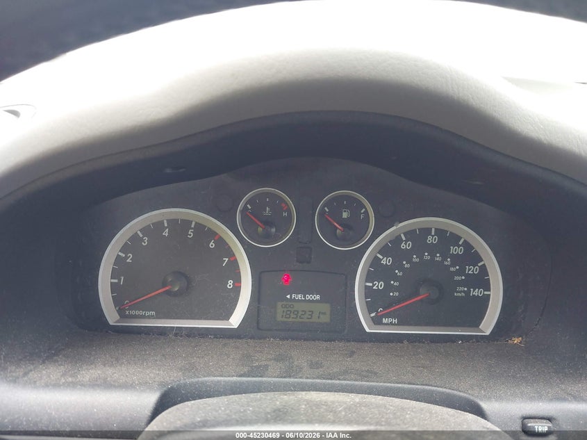 2006 Hyundai Santa fe VIN KM8SC73E26U095576 IAAI salvage auction — REPOSSESSION, Clear (Virginia), sold $25 on 2026-07-28 (photo 7)
