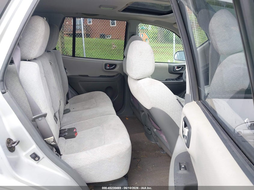2006 Hyundai Santa fe VIN KM8SC73E26U095576 IAAI salvage auction — REPOSSESSION, Clear (Virginia), sold $25 on 2026-07-28 (photo 8)