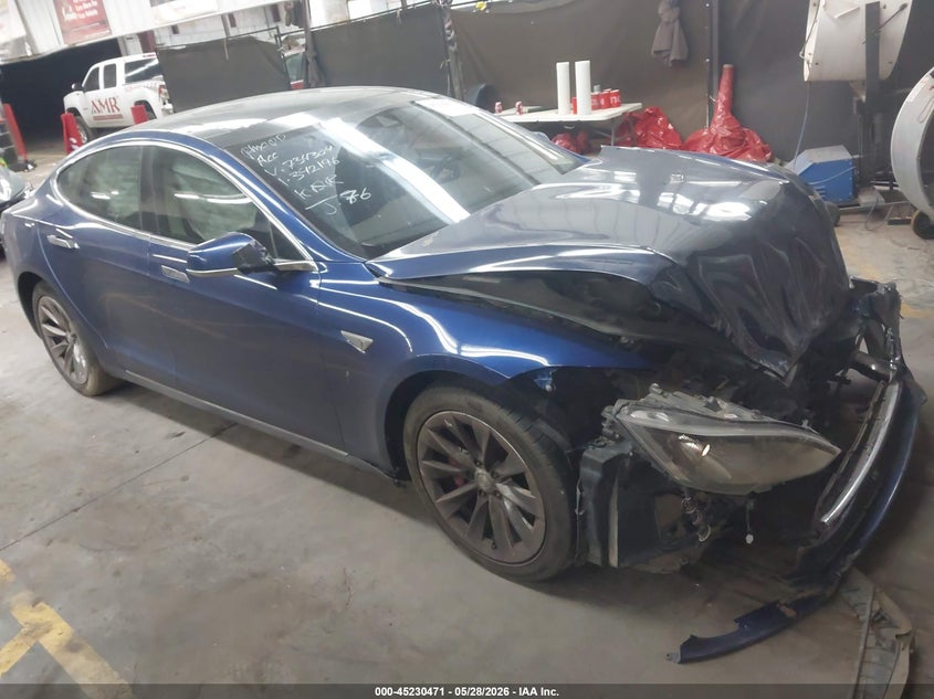 2016 Tesla Model s VIN 5YJSA1E44GF134304 IAAI salvage auction — FRONT END, Salvage (Arizona), sold $2,050 on 2026-07-28 (photo 1)