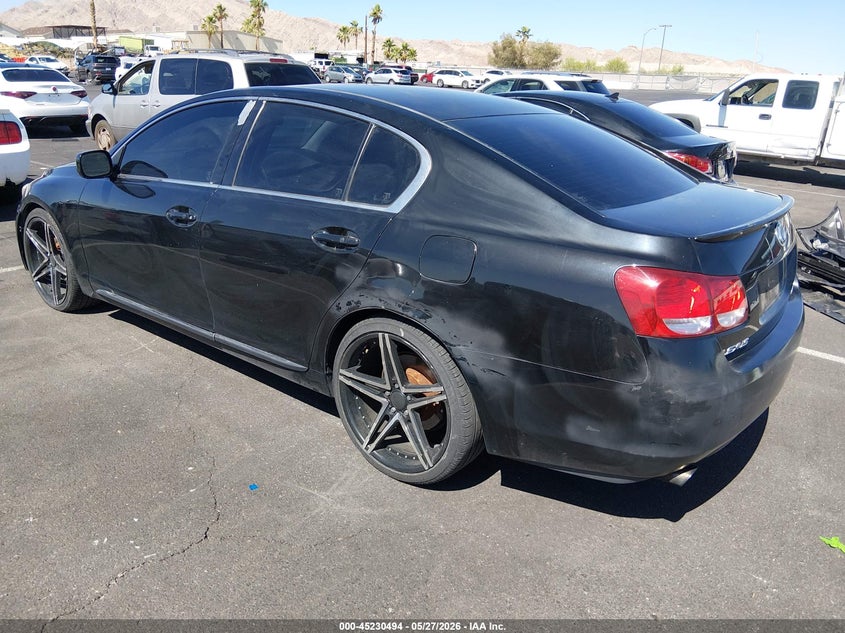 2006 Lexus Gs 300 VIN JTHBH96S765003695 IAAI salvage auction — NORMAL WEAR, Clear (California), sold $25 on 2026-07-24 (photo 3)