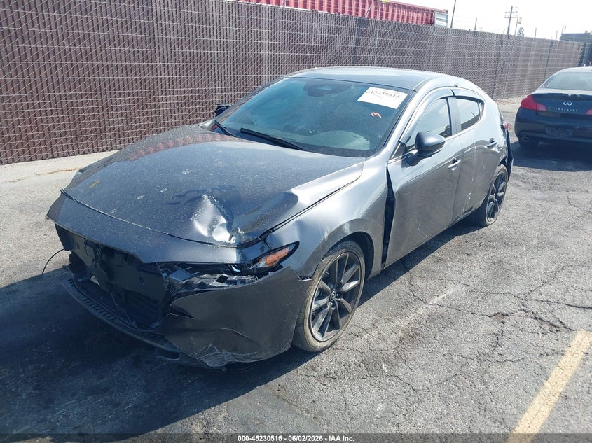 2025 Mazda 3 VIN JM1BPAKM7S1770915 IAAI salvage auction — FRONT END, Salvage Title, sold $2,375 on 2026-07-20 (photo 2)