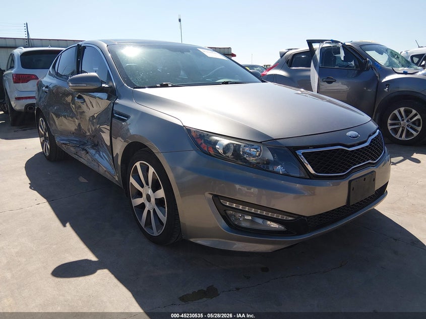 2013 Kia Optima VIN 5XXGR4A65DG172849 IAAI salvage auction — RIGHT SIDE, Salvage (Texas), sold $550 on 2026-07-28 (photo 1)