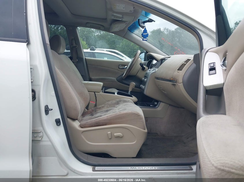2011 Nissan Murano VIN JN8AZ1MU0BW055937 IAAI salvage auction — NORMAL WEAR, Repossession Paperwork (South Carolina), sold $375 on 2026-07-24 (photo 5)