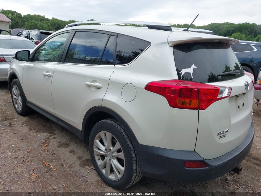 2013 Toyota Rav 4 VIN JTMDFREV7D5019243 IAAI salvage auction — HAIL, Salvage Title, sold $3,200 on 2026-07-22 (photo 3)