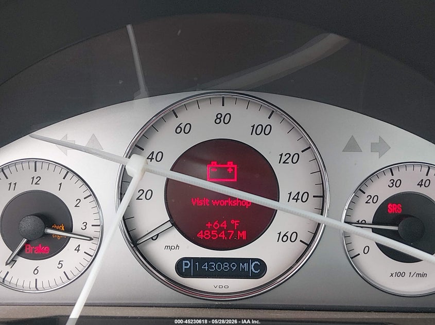 2006 Mercedes-benz E-klasse VIN WDBUF56J36A976126 IAAI salvage auction — NORMAL WEAR, Salvage (California), sold $450 on 2026-08-13 (photo 7)