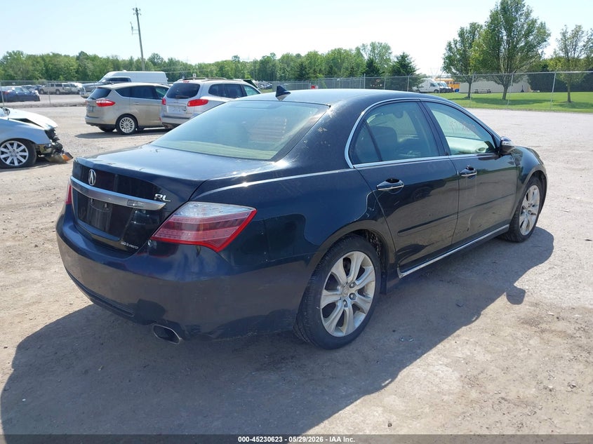 2010 Acura Rl VIN JH4KB2F60AC001111 IAAI salvage auction — SIDE, Salvage (Idaho), sold $400 on 2026-07-28 (photo 4)