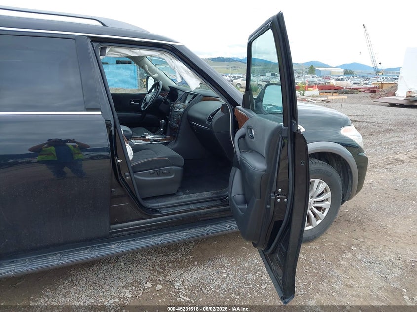 2019 Nissan Armada VIN JN8AY2NC3K9584991 IAAI salvage auction — REAR END, Salvage Title, sold $7,050 on 2026-07-22 (photo 5)