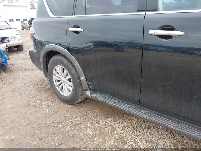 2019 Nissan Armada VIN JN8AY2NC3K9584991 IAAI salvage auction — REAR END, Salvage Title, sold $7,050 on 2026-07-22 (photo 6)