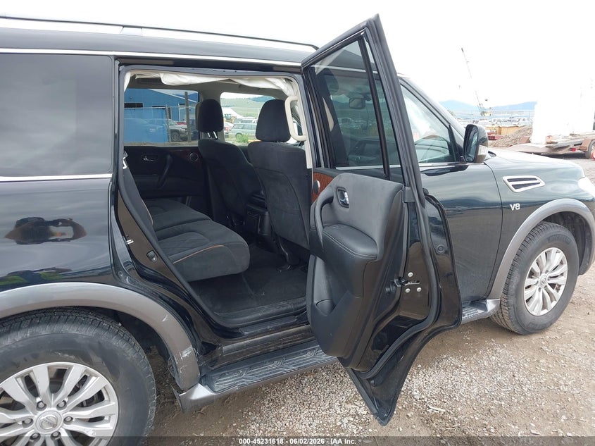2019 Nissan Armada VIN JN8AY2NC3K9584991 IAAI salvage auction — REAR END, Salvage Title, sold $7,050 on 2026-07-22 (photo 8)