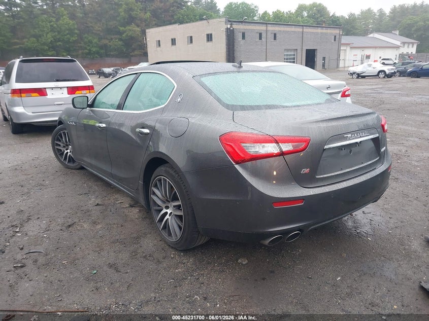 2015 Maserati Ghibli VIN ZAM57RTA1F1145203 IAAI salvage auction — FRONT END, Salvage Title, sold $3,275 on 2026-08-07 (photo 3)