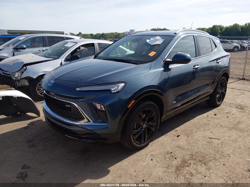 2025 Buick Encore gx VIN KL4AMDSL3SB045054 IAAI salvage auction — HAIL, Salvage Title, sold $11,375 on 2026-08-25 (photo 2)