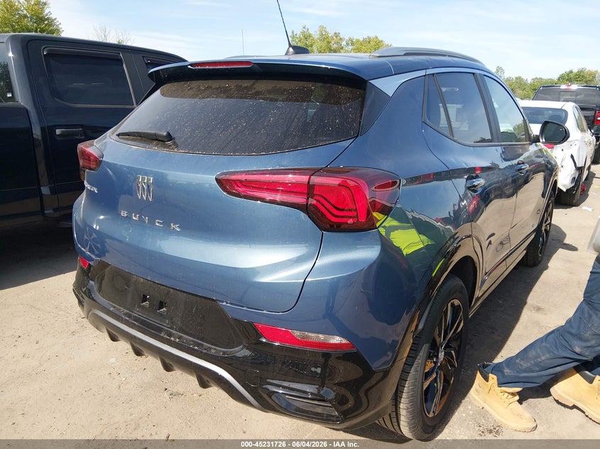 2025 Buick Encore gx VIN KL4AMDSL3SB045054 IAAI salvage auction — HAIL, Salvage Title, sold $11,375 on 2026-08-25 (photo 4)