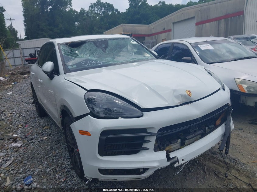 2020 Porsche Cayenne VIN WP1AA2AY2LDA05133 — IAAI salvage auction photo