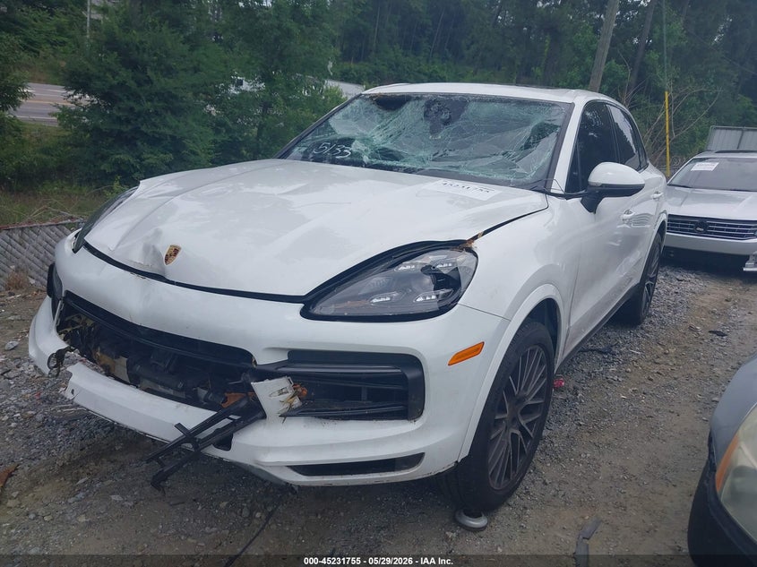 2020 Porsche Cayenne VIN WP1AA2AY2LDA05133 IAAI salvage auction — FRONT END, Salvage Title, sold $12,400 on 2026-07-28 (photo 2)