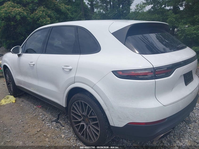 2020 Porsche Cayenne VIN WP1AA2AY2LDA05133 IAAI salvage auction — FRONT END, Salvage Title, sold $12,400 on 2026-07-28 (photo 3)