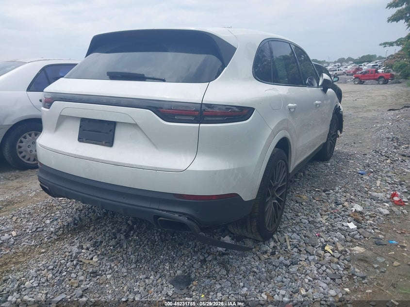 2020 Porsche Cayenne VIN WP1AA2AY2LDA05133 IAAI salvage auction — FRONT END, Salvage Title, sold $12,400 on 2026-07-28 (photo 4)
