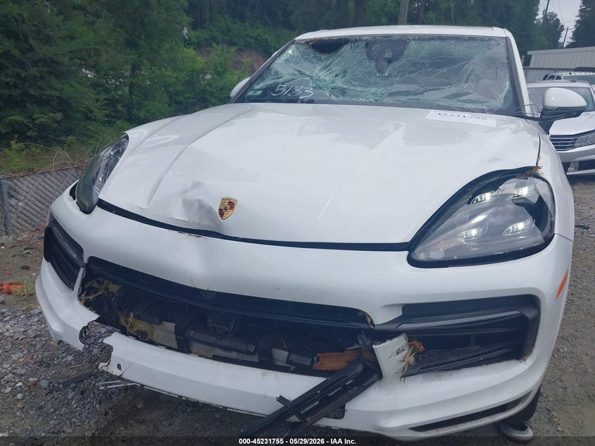 2020 Porsche Cayenne VIN WP1AA2AY2LDA05133 IAAI salvage auction — FRONT END, Salvage Title, sold $12,400 on 2026-07-28 (photo 6)