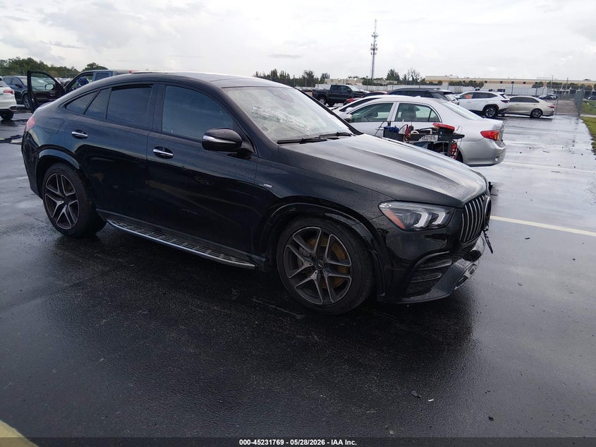 2023 Mercedes-benz Amg gle coupe VIN 4JGFD6BB7PA928405 IAAI salvage auction — LEFT SIDE, Rebuildable (Florida), sold $36,650 on 2026-07-06 (photo 1)