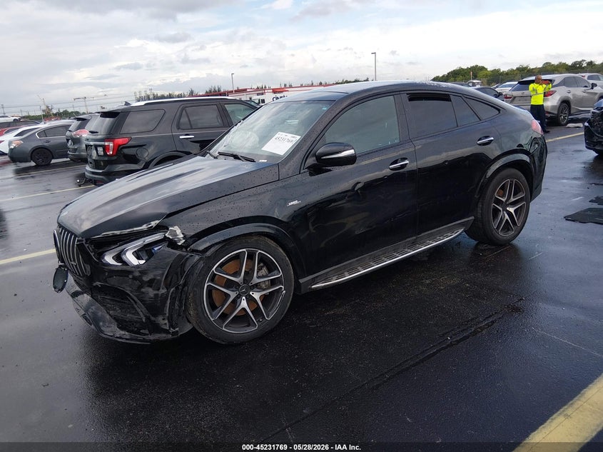 2023 Mercedes-benz Amg gle coupe VIN 4JGFD6BB7PA928405 IAAI salvage auction — LEFT SIDE, Rebuildable (Florida), sold $36,650 on 2026-07-06 (photo 2)