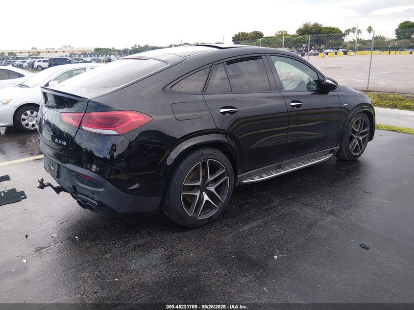 2023 Mercedes-benz Amg gle coupe VIN 4JGFD6BB7PA928405 IAAI salvage auction — LEFT SIDE, Rebuildable (Florida), sold $36,650 on 2026-07-06 (photo 4)