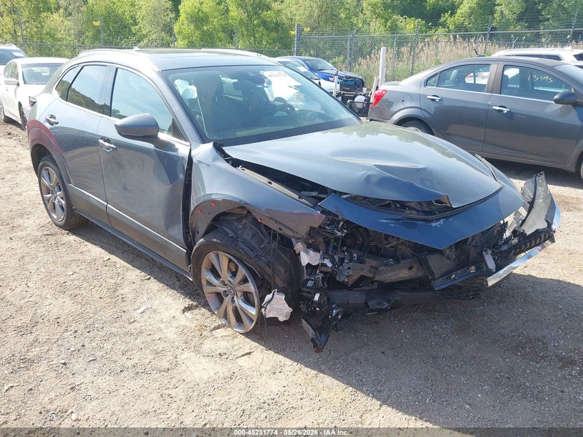 2020 Mazda Cx-30 VIN 3MVDMBEMXLM127948 IAAI salvage auction — FRONT END, Salvage Title, sold $25 on 2026-07-22 (photo 1)