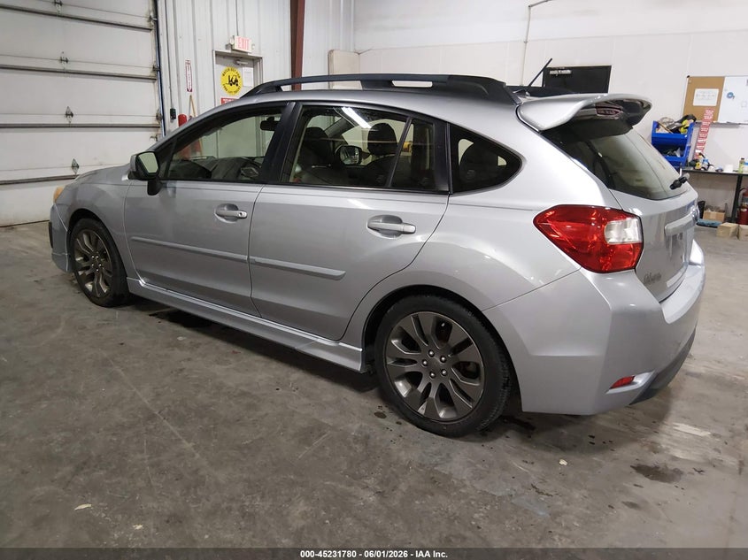2012 Subaru Impreza VIN JF1GPAS69CH230861 IAAI salvage auction — HAIL, Salvage Title, sold $1,525 on 2026-07-14 (photo 3)