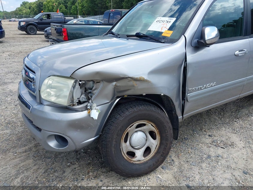 2005 Toyota Tundra VIN 5TBDT44185S486430 IAAI salvage auction — LEFT FRONT, Salvage (Georgia), sold $2,750 on 2026-07-23 (photo 6)
