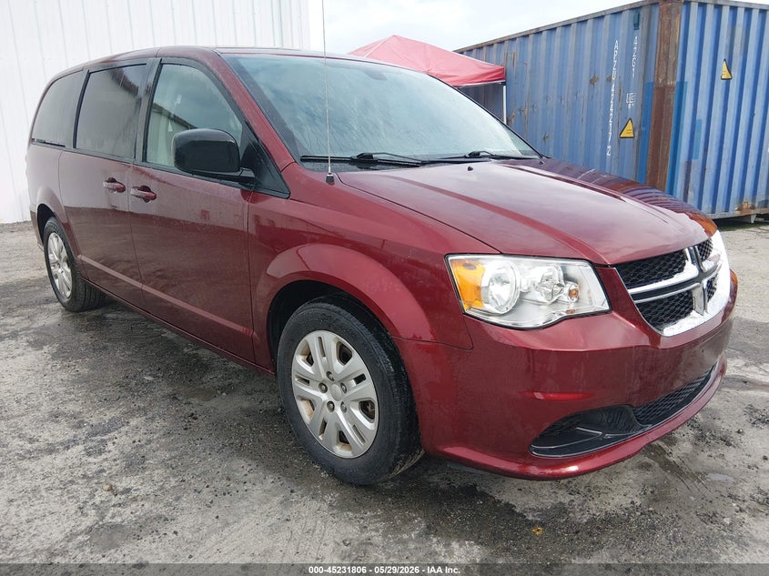 2018 Dodge Grand caravan VIN 2C4RDGBG0JR323955 IAAI salvage auction — SIDE, Sf97 (Georgia), sold $9,825 on 2026-08-13 (photo 1)