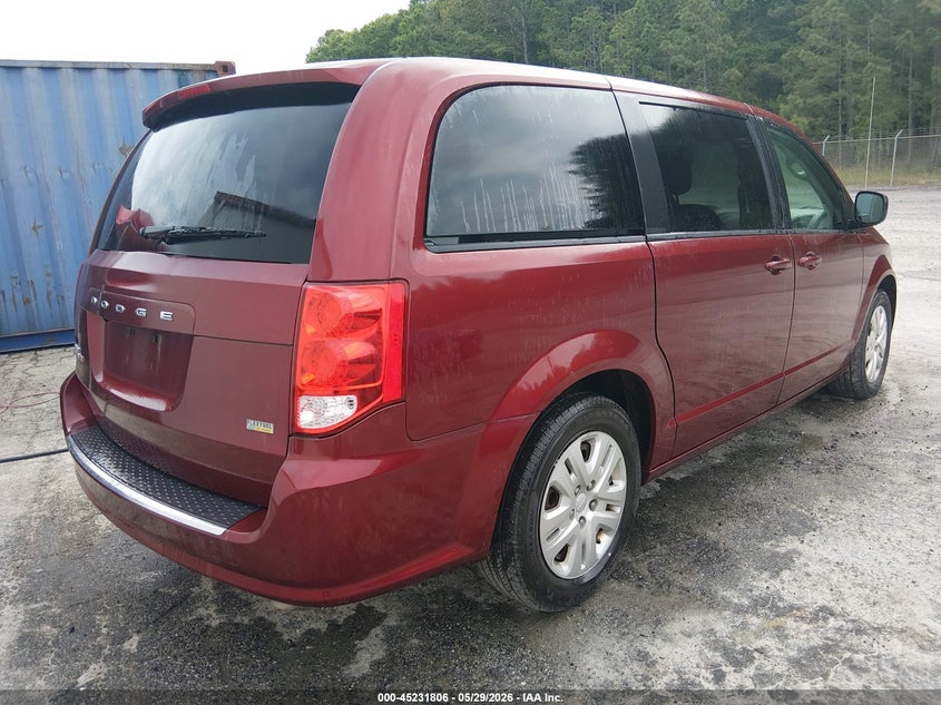 2018 Dodge Grand caravan VIN 2C4RDGBG0JR323955 IAAI salvage auction — SIDE, Sf97 (Georgia), sold $9,825 on 2026-08-13 (photo 4)