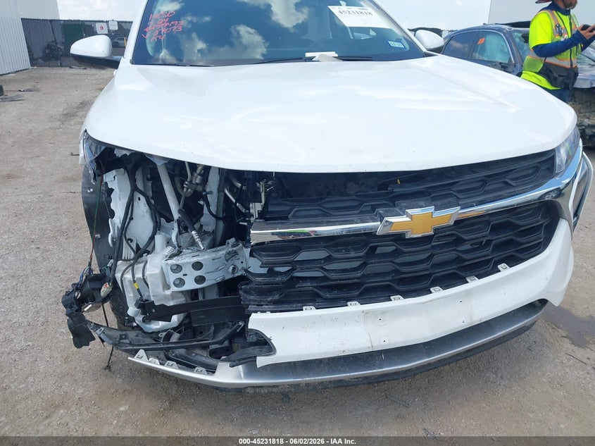 2025 Chevrolet Trax VIN KL77LHEP7SC207073 IAAI salvage auction — FRONT END, Salvage (Texas), sold $3,000 on 2026-07-28 (photo 6)