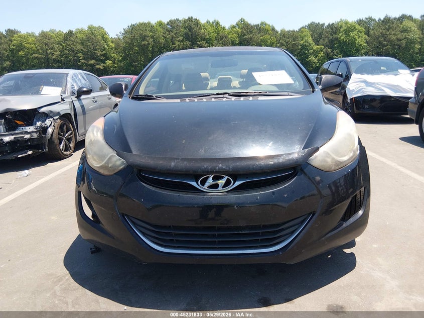 2013 Hyundai Elantra VIN KMHDH4AEXDU787108 IAAI salvage auction — NORMAL WEAR, Clear (North Carolina), sold $400 on 2026-07-15 (photo 6)