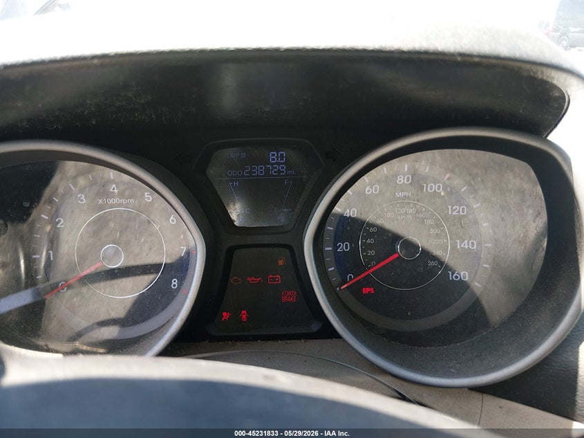 2013 Hyundai Elantra VIN KMHDH4AEXDU787108 IAAI salvage auction — NORMAL WEAR, Clear (North Carolina), sold $400 on 2026-07-15 (photo 7)