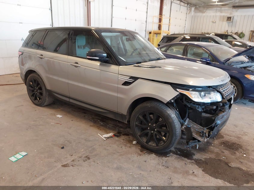 2014 Land rover Range rover sport VIN SALWR2WF7EA331191 IAAI salvage auction — FRONT END, Clear (Michigan), sold $4,250 on 2026-08-20 (photo 1)