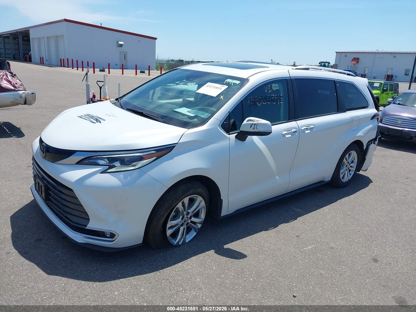 2023 Toyota Sienna VIN 5TDESKFC4PS093688 IAAI salvage auction — REAR END, Salvage (Minnesota), sold $25,900 on 2026-07-20 (photo 2)