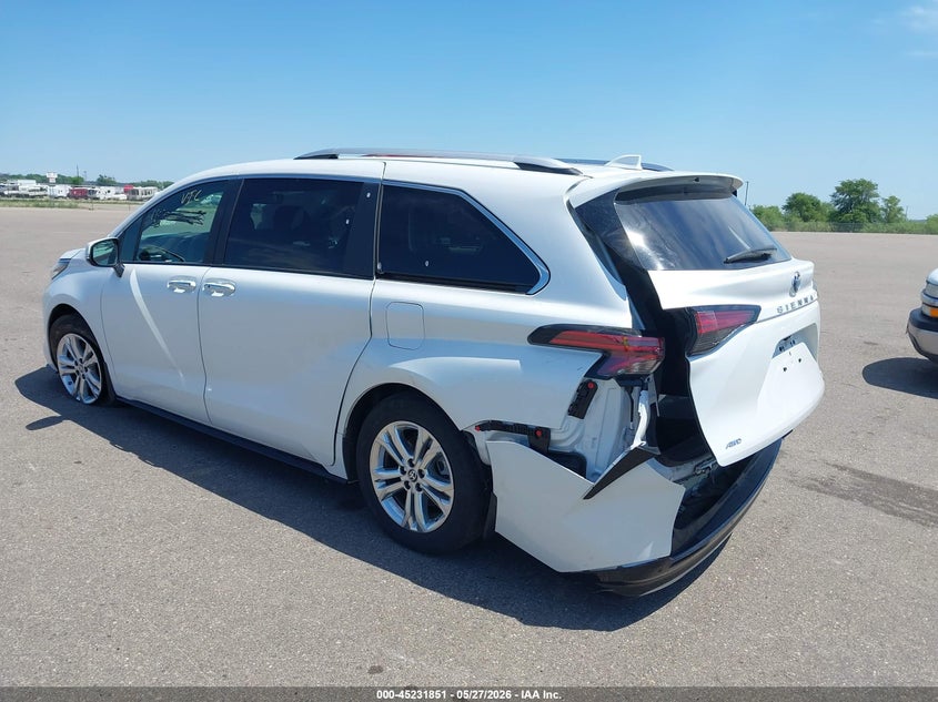 2023 Toyota Sienna VIN 5TDESKFC4PS093688 IAAI salvage auction — REAR END, Salvage (Minnesota), sold $25,900 on 2026-07-20 (photo 3)