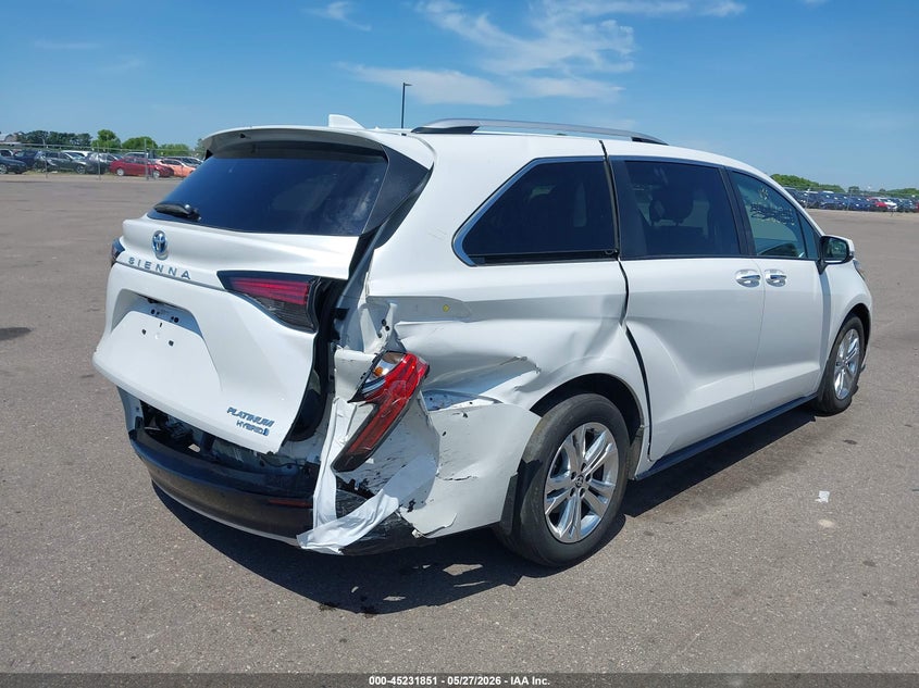 2023 Toyota Sienna VIN 5TDESKFC4PS093688 IAAI salvage auction — REAR END, Salvage (Minnesota), sold $25,900 on 2026-07-20 (photo 4)