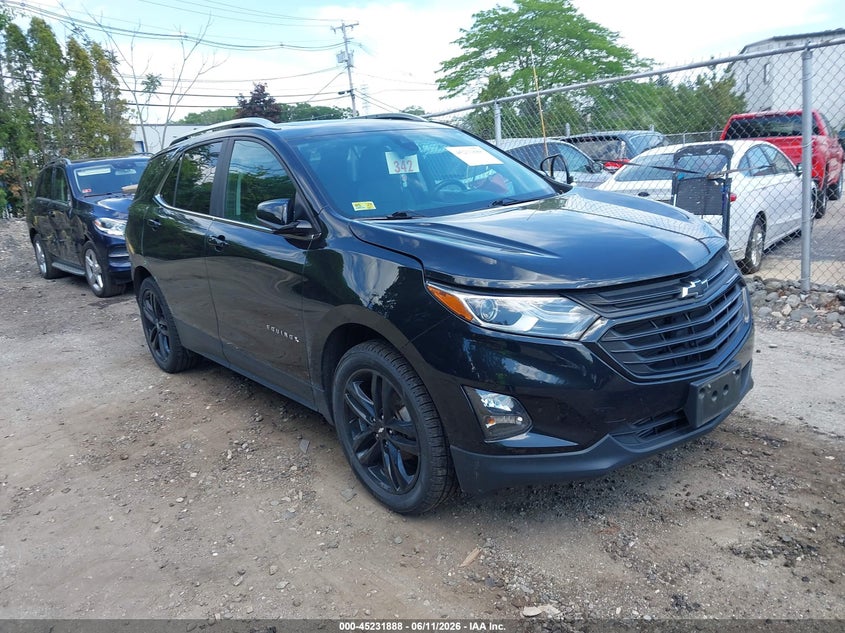 2021 Chevrolet Equinox VIN 2GNAXUEV1M6134600 IAAI salvage auction — REAR END, Salvage Title, sold $5,600 on 2026-08-01 (photo 1)