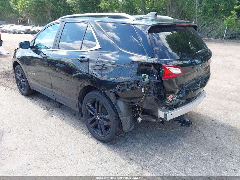 2021 Chevrolet Equinox VIN 2GNAXUEV1M6134600 IAAI salvage auction — REAR END, Salvage Title, sold $5,600 on 2026-08-01 (photo 3)