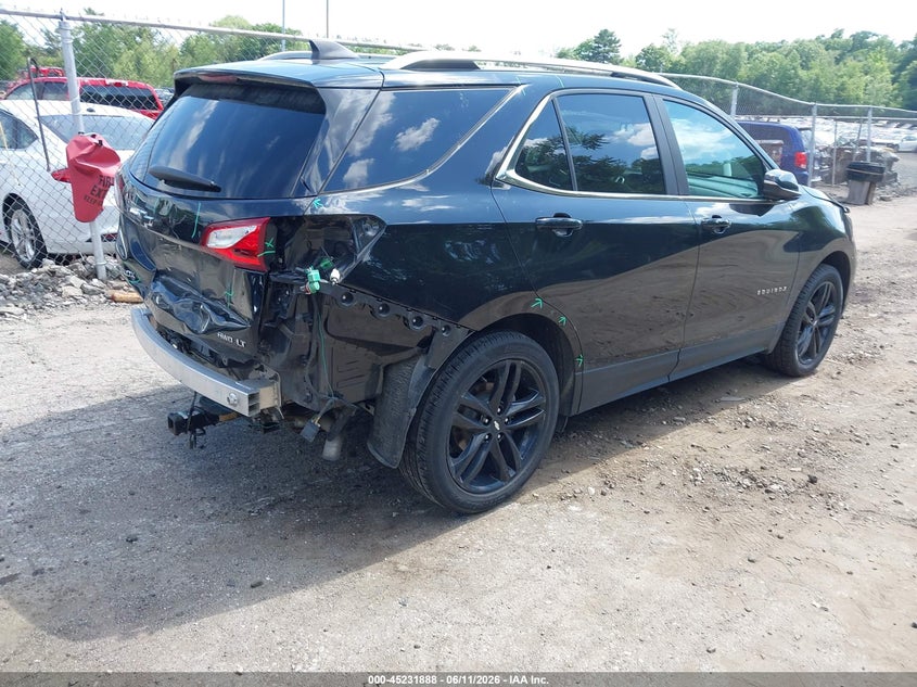 2021 Chevrolet Equinox VIN 2GNAXUEV1M6134600 IAAI salvage auction — REAR END, Salvage Title, sold $5,600 on 2026-08-01 (photo 4)