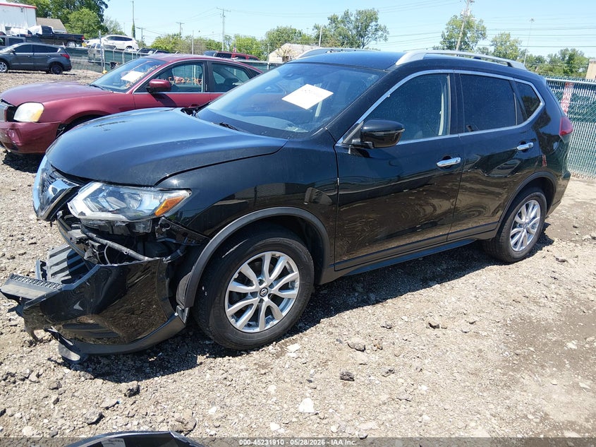 2019 Nissan Rogue VIN KNMAT2MV3KP558657 IAAI salvage auction — FRONT END, Salvage Title, sold $3,550 on 2026-07-15 (photo 2)
