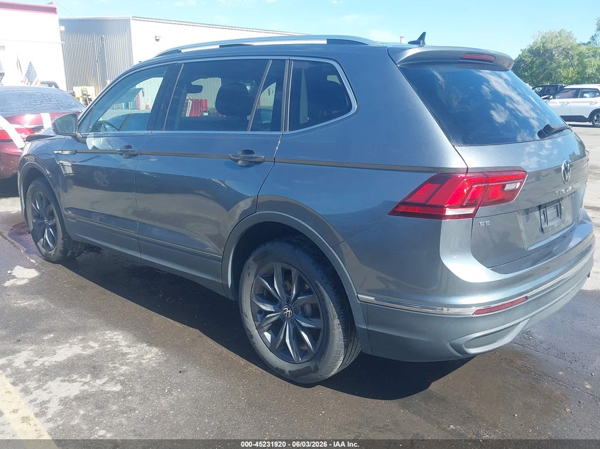 2022 Volkswagen Tiguan VIN 3VV2B7AX4NM037923 IAAI salvage auction — FRONT END, Salvage Title, sold $6,600 on 2026-07-05 (photo 3)