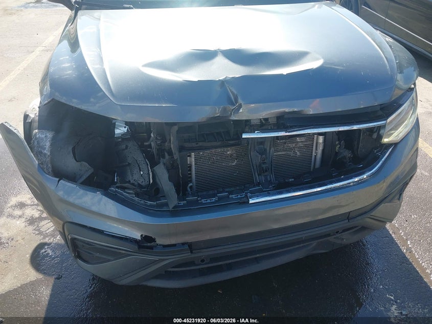 2022 Volkswagen Tiguan VIN 3VV2B7AX4NM037923 IAAI salvage auction — FRONT END, Salvage Title, sold $6,600 on 2026-07-05 (photo 6)