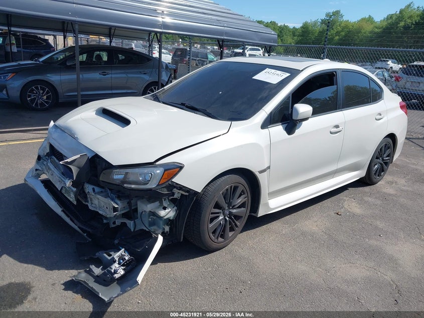 2015 Subaru Wrx VIN JF1VA1G64F8824344 IAAI salvage auction — FRONT END, Salvage Title, sold $3,400 on 2026-07-09 (photo 2)