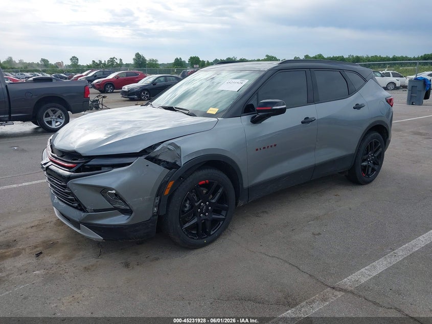 2024 Chevrolet Blazer VIN 3GNKBJRS2RS148032 IAAI salvage auction — FRONT END, Salvage Title, sold $8,900 on 2026-07-24 (photo 2)