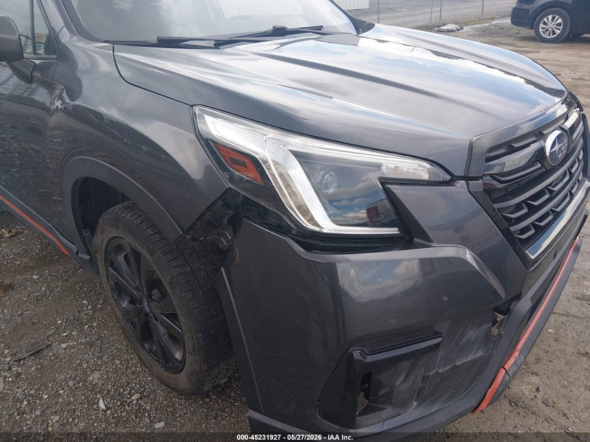 2023 Subaru Forester VIN JF2SKAJC0PH427614 IAAI salvage auction — FRONT END, Salvage (West Virginia), sold $8,200 on 2026-07-30 (photo 6)