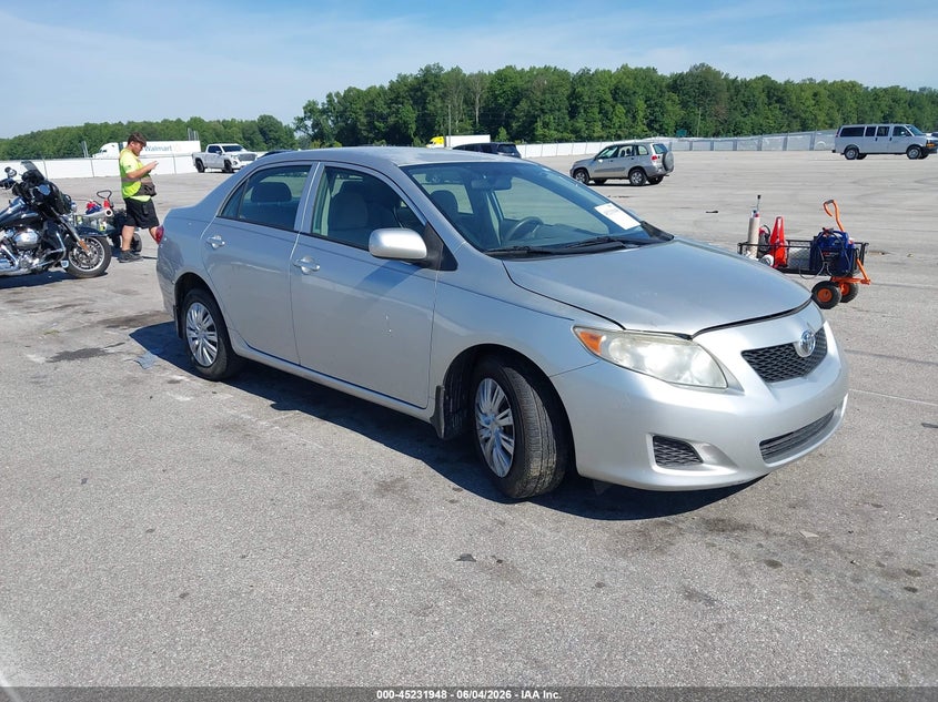 2010 Toyota Corolla VIN JTDBU4EE7AJ067070 IAAI salvage auction — LEFT FRONT, Salvage (Indiana), sold $1,050 on 2026-07-18 (photo 1)