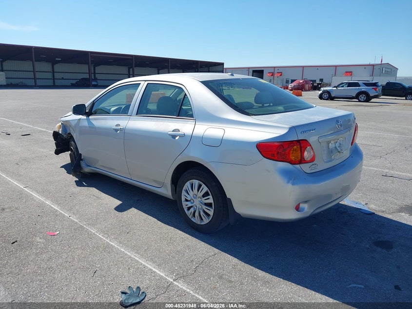 2010 Toyota Corolla VIN JTDBU4EE7AJ067070 IAAI salvage auction — LEFT FRONT, Salvage (Indiana), sold $1,050 on 2026-07-18 (photo 3)