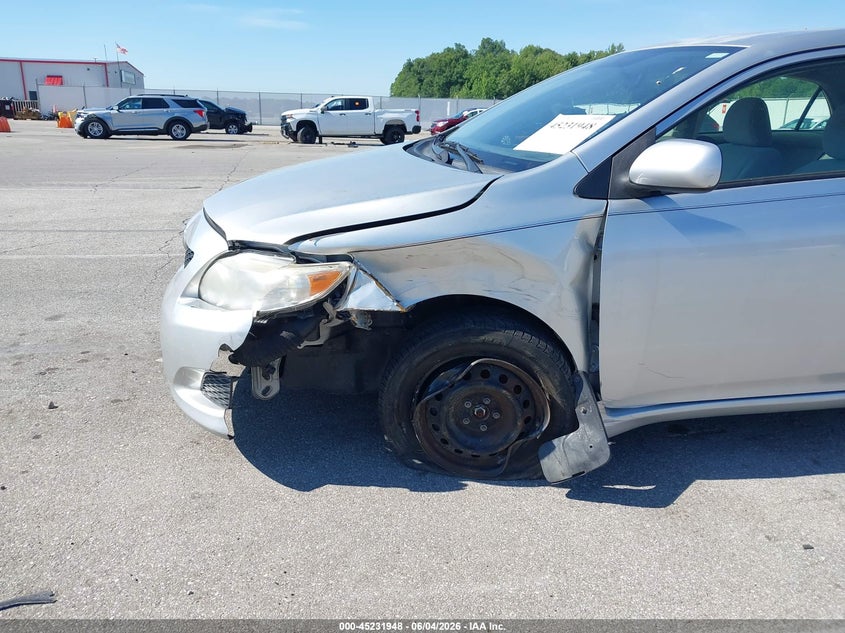 2010 Toyota Corolla VIN JTDBU4EE7AJ067070 IAAI salvage auction — LEFT FRONT, Salvage (Indiana), sold $1,050 on 2026-07-18 (photo 6)