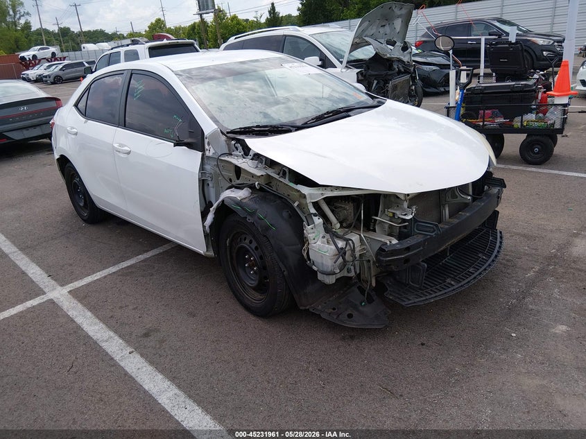 2016 Toyota Corolla VIN 5YFBURHE4GP491917 IAAI salvage auction — FRONT & REAR, Salvage Title, sold $2,100 on 2026-07-21 (photo 1)